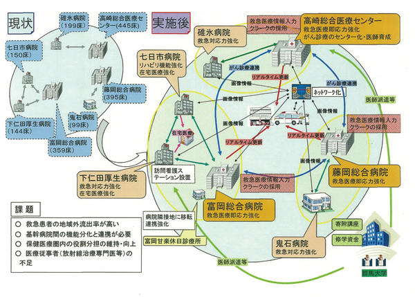 2009年度群馬県地域医療再生計画（西毛地域：救急医療等に重点化）