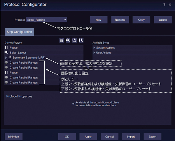 図6　Rapid Results Technology設定の一例