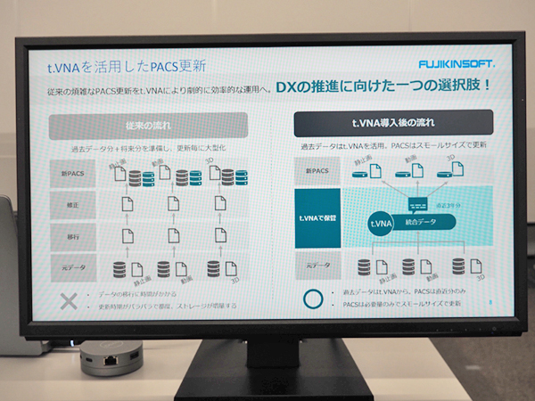 【フジキンソフト】「v.VNA」を活用したPACS更新を提案